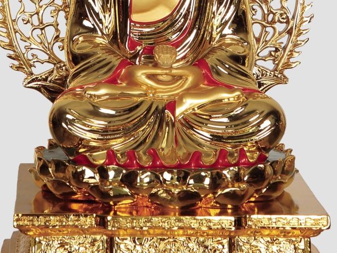 包郵鍍金樹脂如來佛像 一件起批的佛教工藝品，背光阿彌陀佛擺件選購(gòu)指南
